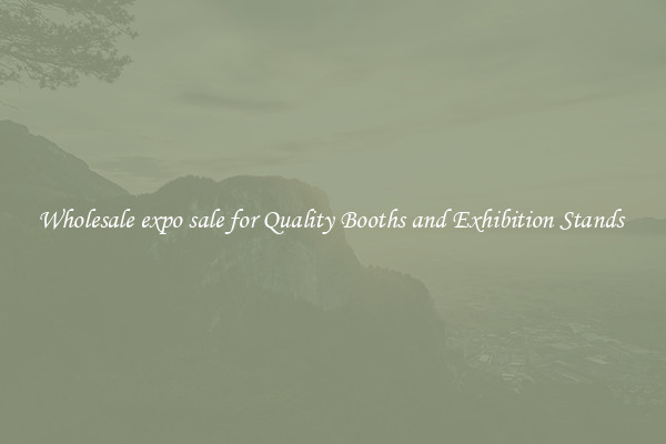 Wholesale expo sale for Quality Booths and Exhibition Stands 